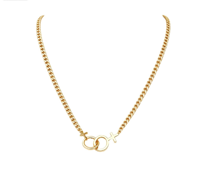 LESBIAN PRIDE NECKLACE