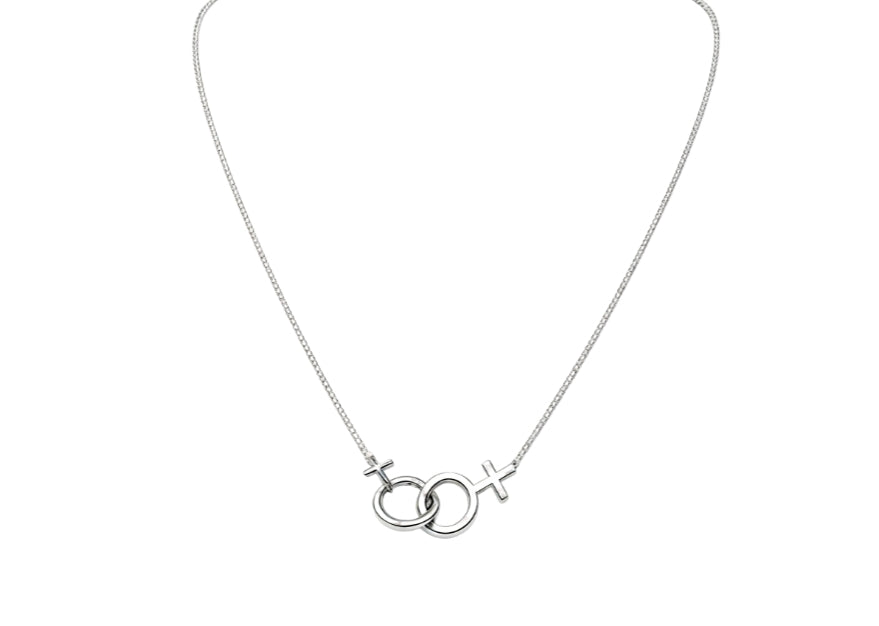 LESBIAN PRIDE NECKLACE